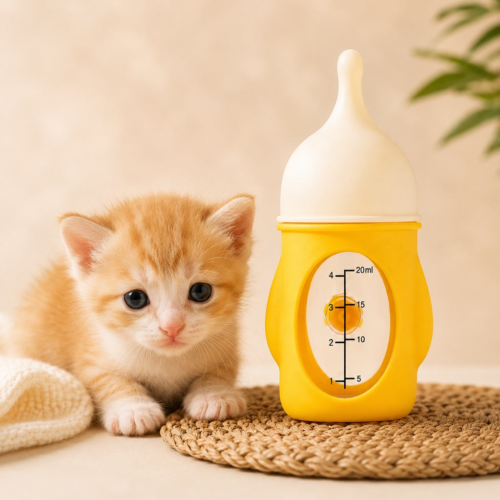 Puppy & Kitten Nursing Bottle – Anti-Choke Gentle Feeding