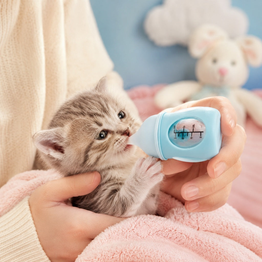 Puppy & Kitten Nursing Bottle – Anti-Choke Gentle Feeding