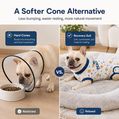 Belly Recovery Onesie – Soft Cone Alternative