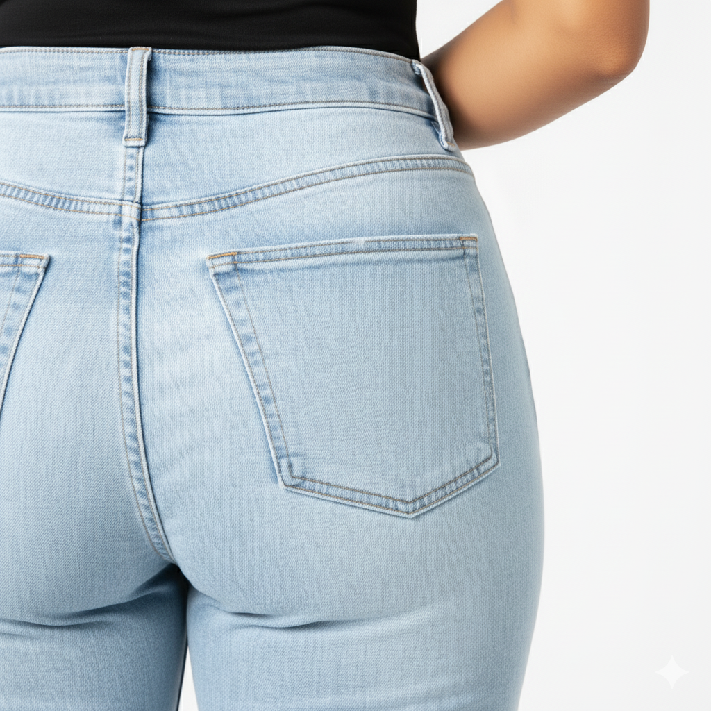 The Curve Lift Wide Leg Jeans