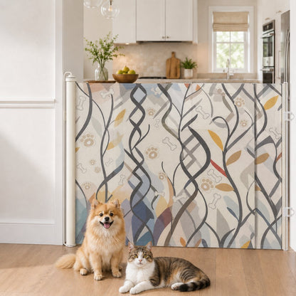 No-Drill Retractable Pet Gate – Blocks Off-Limit Areas