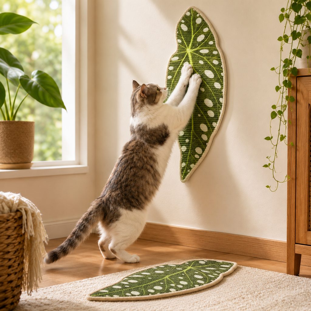 Botanical Sisal Cat Scratch Mat – Saves Furniture