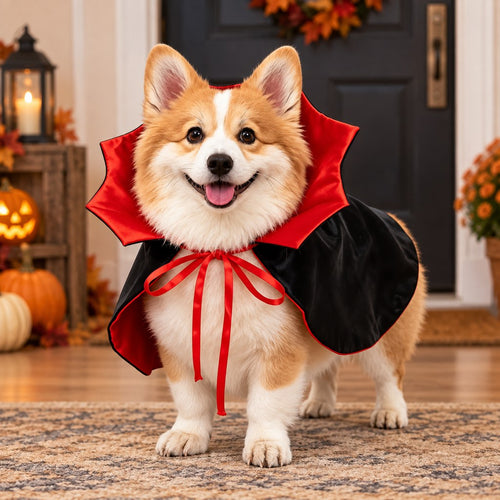 Vampire Dog Cape – Easy Halloween Costume