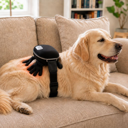 Heated Dog Massager – Hands-Free Relaxation
