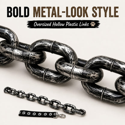 Chain Dog Leash & Collar Set – Bold Everyday Style