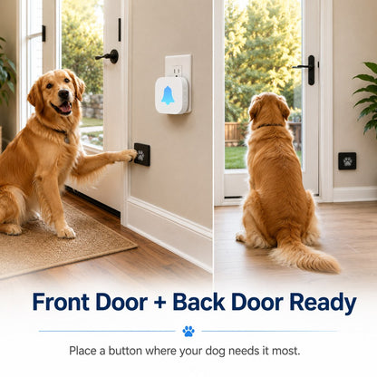 Wireless Dog Doorbell – Easy Potty Training