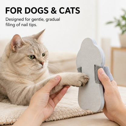 Quiet Pet Nail File Board – Blade-Free Nail Care