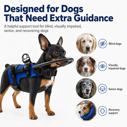 Blind Dog Bumper Halo Harness – Fewer Wall Bumps