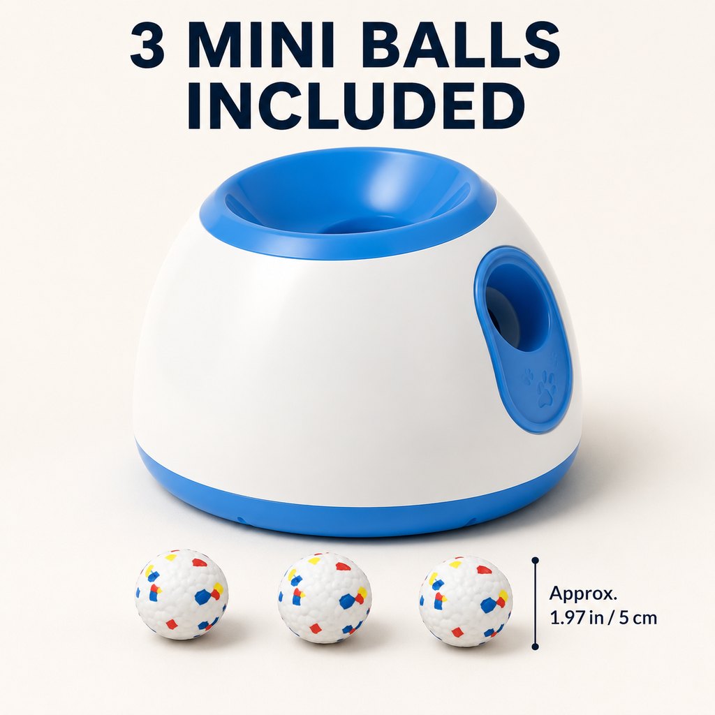 Mini Automatic Dog Ball Launcher – Fetch Made Easy