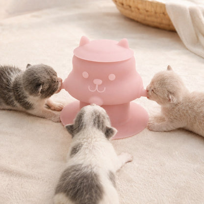 4-Nipple Nursing Feeder – Easy Kitten & Puppy Feeding