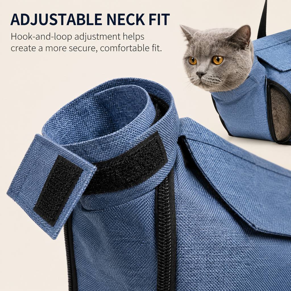 Cat Grooming Restraint Bag – Easy Nail & Ear Care
