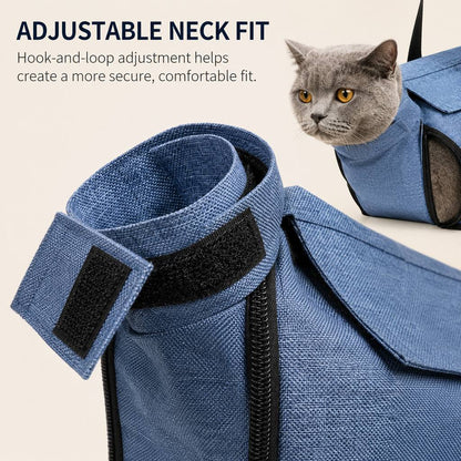 Cat Grooming Restraint Bag – Easy Nail & Ear Care