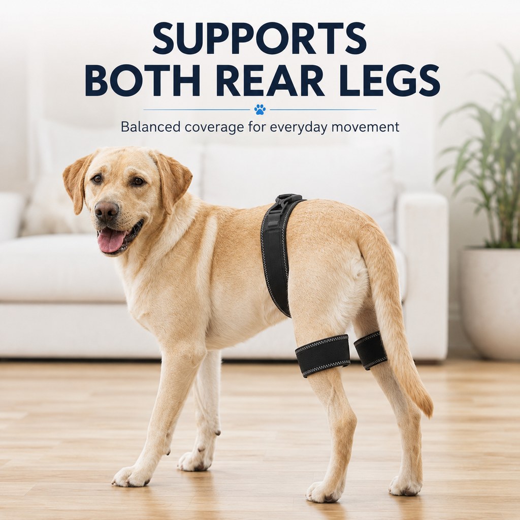Dog Hip & Rear Leg Brace – Stability for Senior Dogs