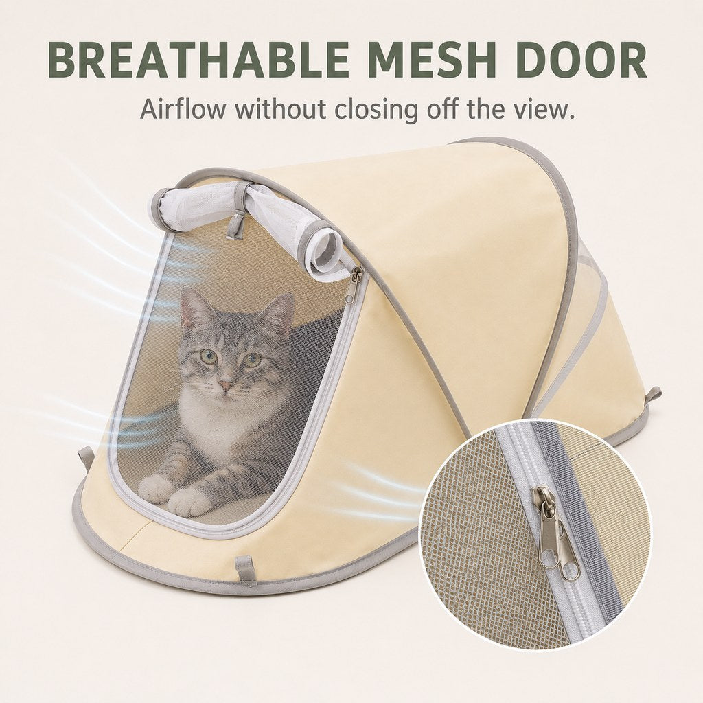 Foldable Pet Tent – Cozy Private Rest Space