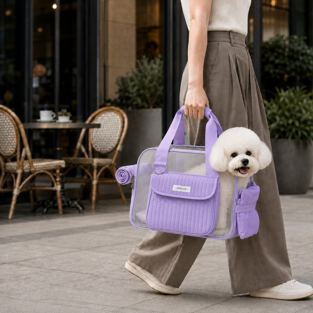 Breathable Mesh Pet Carrier Tote – Comfy Outings