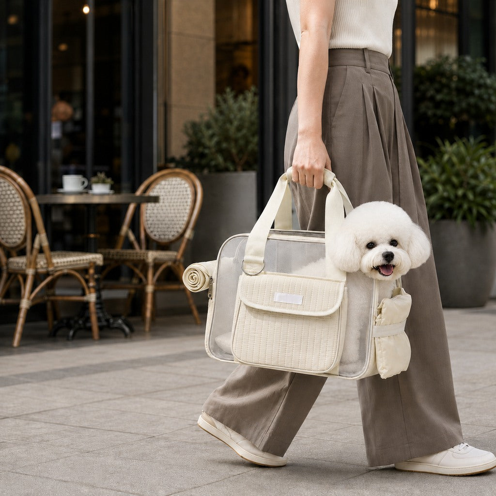 Breathable Mesh Pet Carrier Tote – Comfy Outings