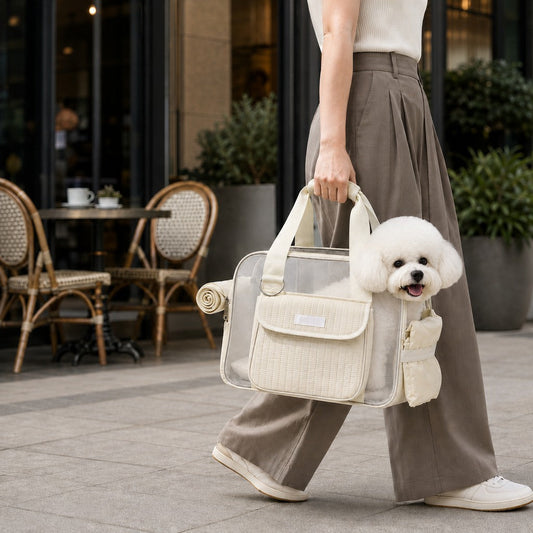 Breathable Mesh Pet Carrier Tote – Comfy Outings