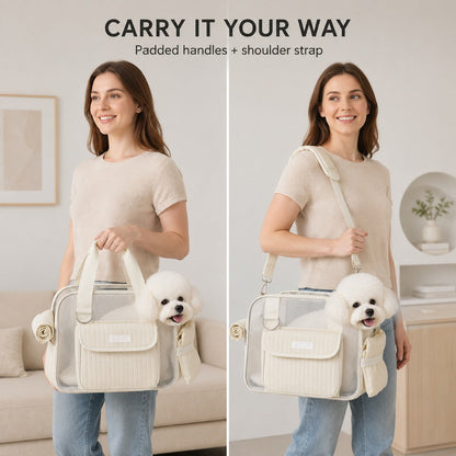 Breathable Mesh Pet Carrier Tote – Comfy Outings