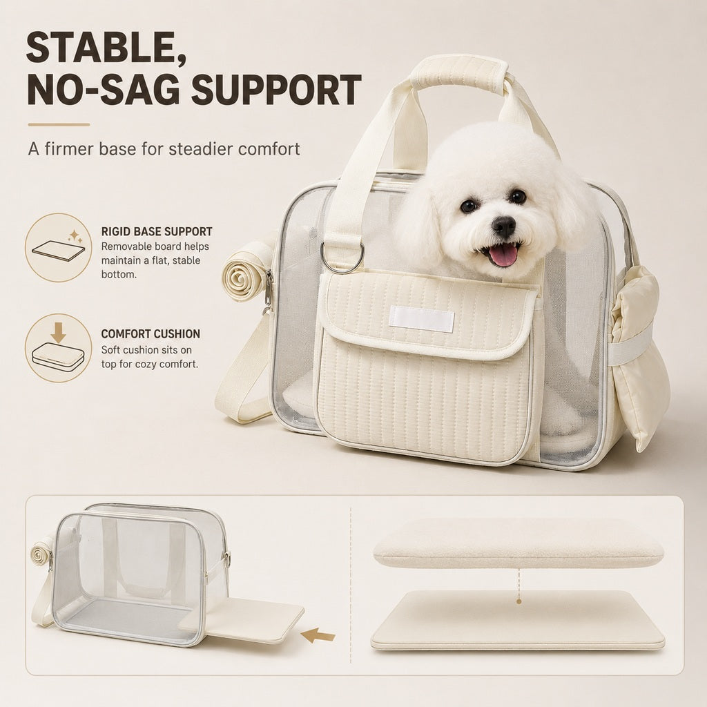 Breathable Mesh Pet Carrier Tote – Comfy Outings