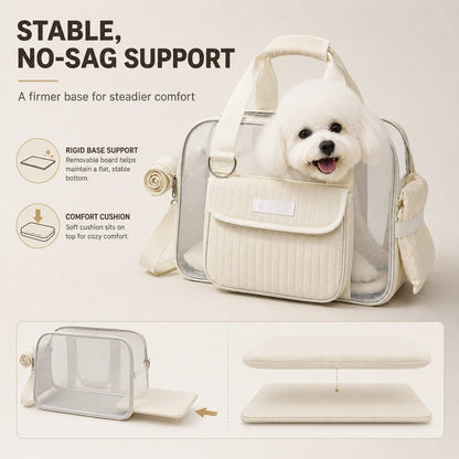 Breathable Mesh Pet Carrier Tote – Comfy Outings