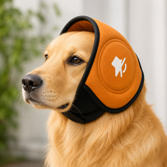 Calming Dog Ear Muffs – Eases Firework & Storm Stress