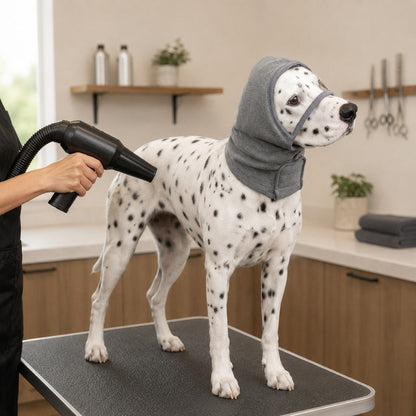 Calming Dog Hood – Stress Relief for Grooming & Storms