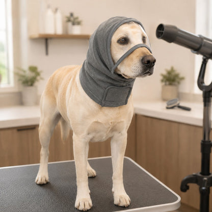 Calming Dog Hood – Stress Relief for Grooming & Storms