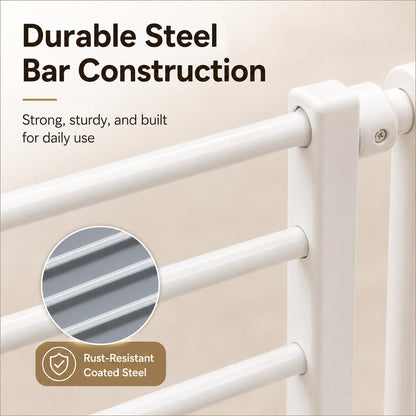 No-Drill Expandable Pet Gate – Easy Doorway Barrier