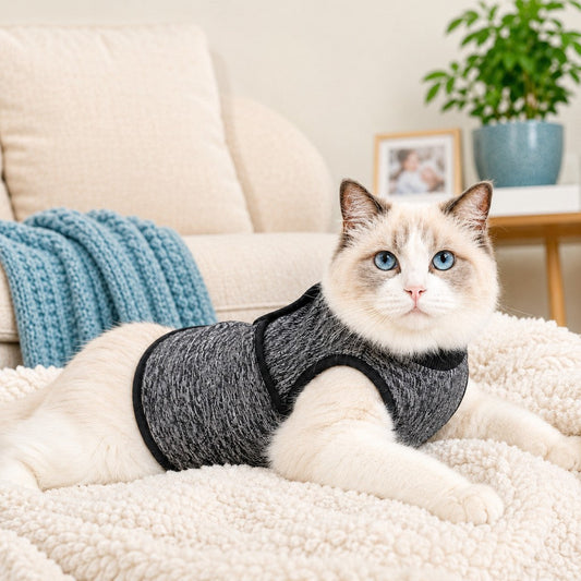 Cat Calming Vest – Soothing Wrap for Nervous Cats