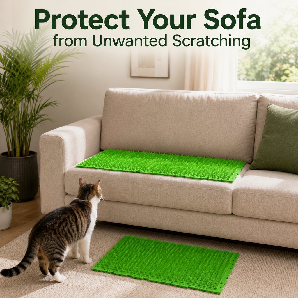Cut-to-Fit Cat Deterrent Mat 2-Pack – Protects Furniture