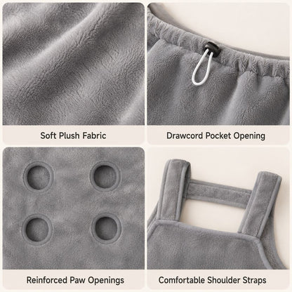 Cat Grooming & Cuddle Apron – Easy Nail Trims