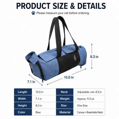 Cat Grooming Restraint Bag – Easy Nail & Ear Care
