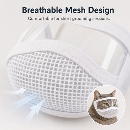 Clear-View Cat Grooming Shield – Bite-Free Nail Trims