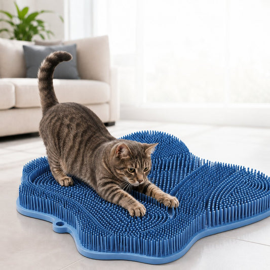 Soft Cat Scratch & Massage Mat – Saves Your Sofa