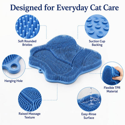 Soft Cat Scratch & Massage Mat – Saves Your Sofa
