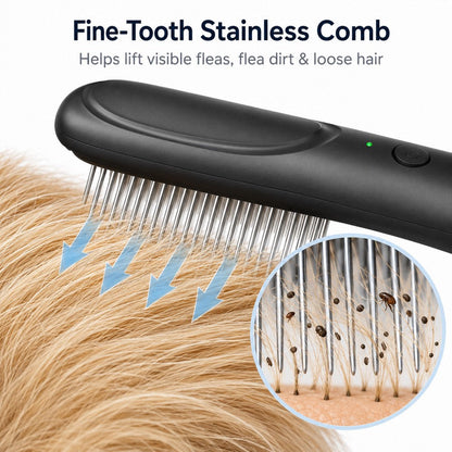Electric Flea Comb – Spray-Free Flea Checks at Home