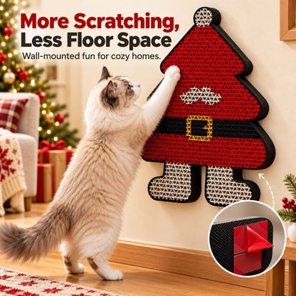 Christmas Wall Cat Scratcher – Saves Your Furniture