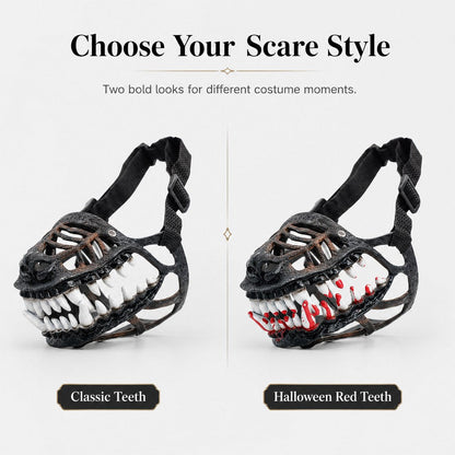 Dinosaur Dog Muzzle Costume – Funny Halloween Look