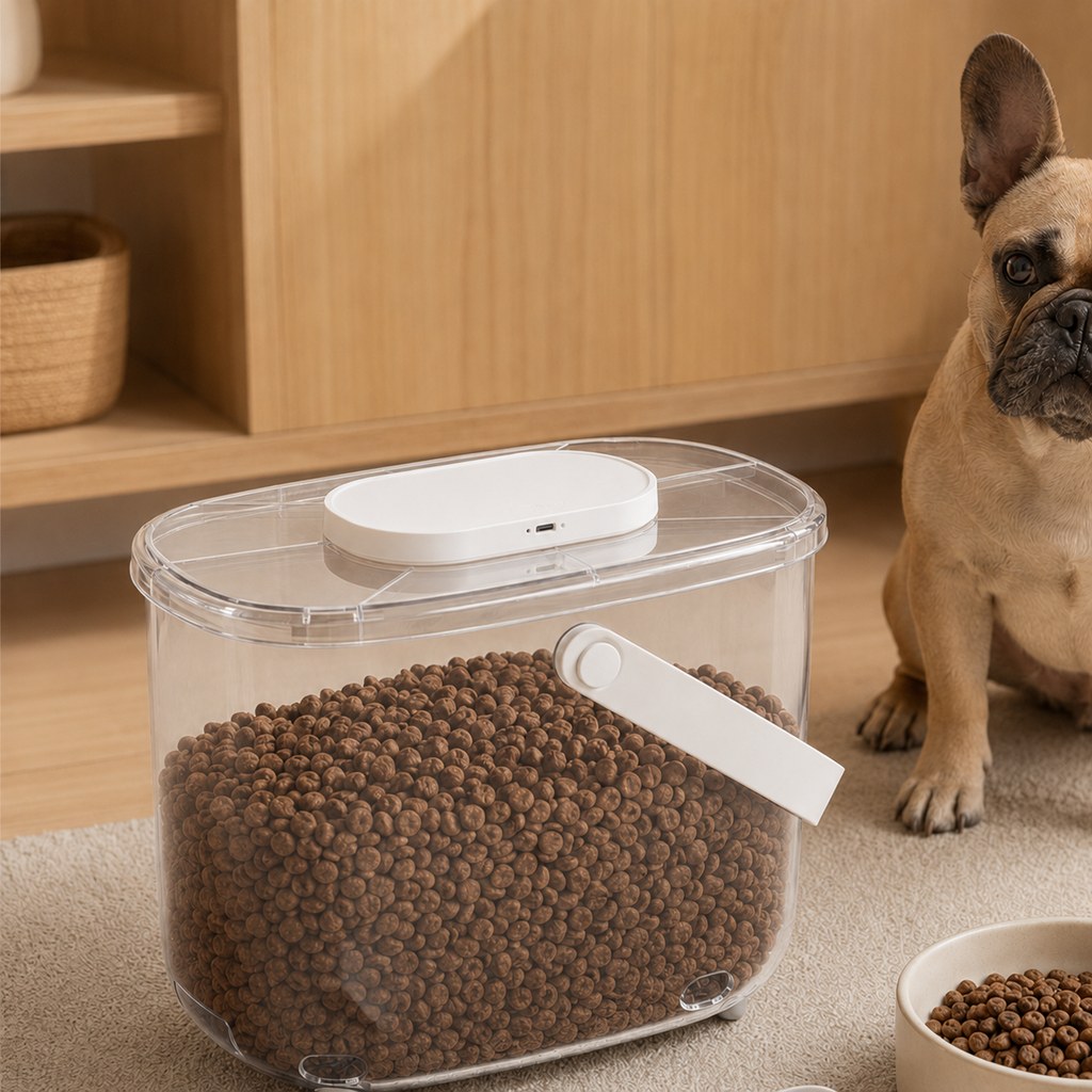 10L Vacuum Pet Food Container – Keeps Food Fresh