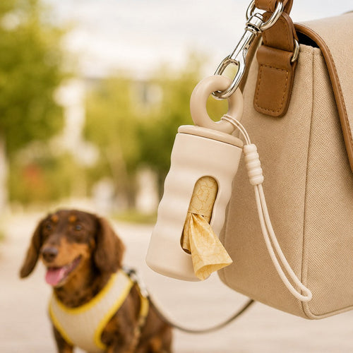Clip-On Poop Bag Dispenser – Bags Always Ready