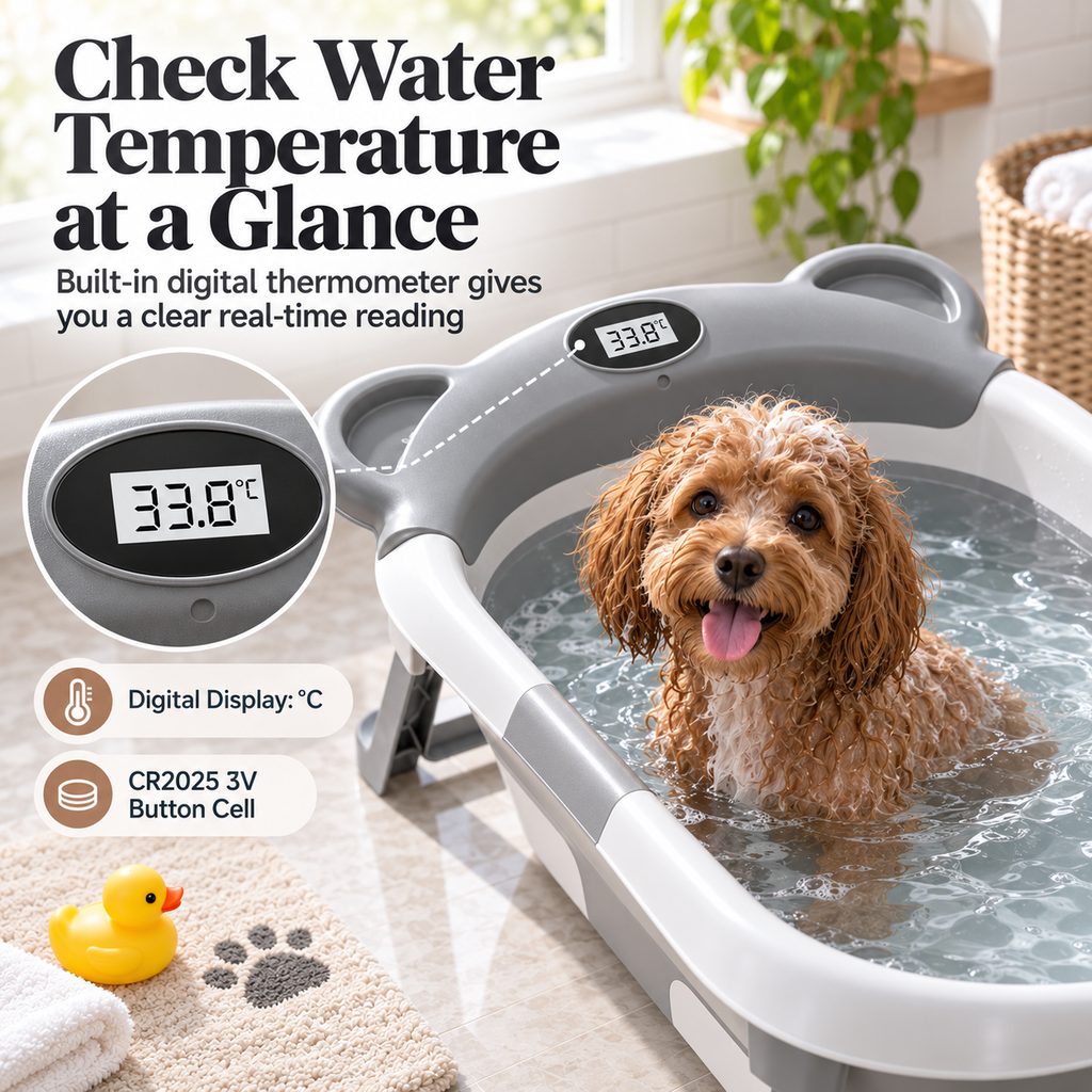 Built-In Thermometer