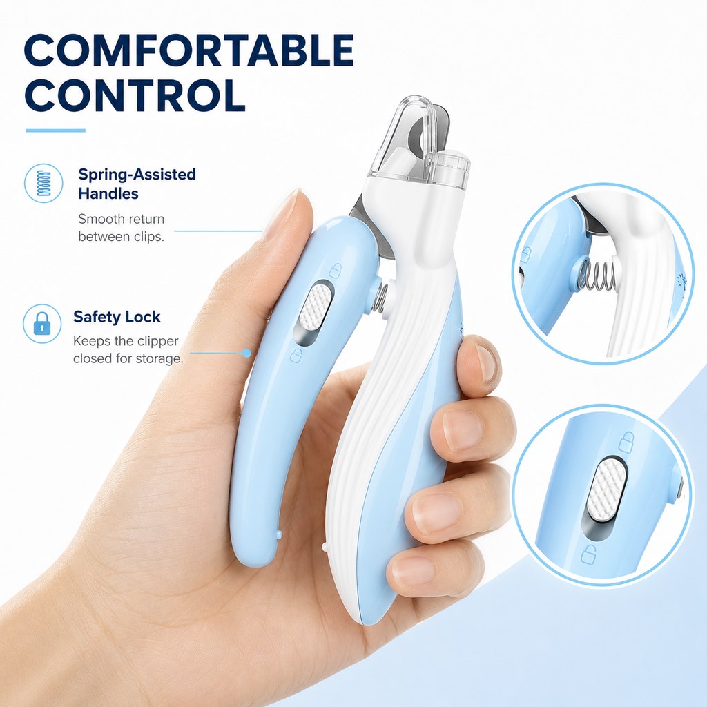 Pet Nail Clippers – Easy Safe At-Home Trims