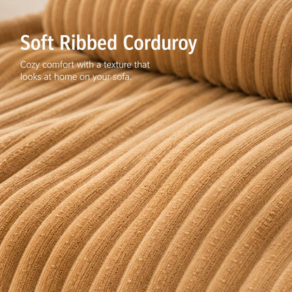 Corduroy Pet Couch Cover – Non-Slip Sofa Protector