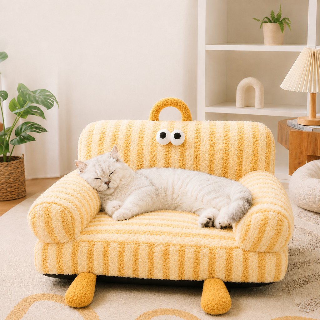 Cozy Pet Sofa Bed – Winter & All-Season Styles