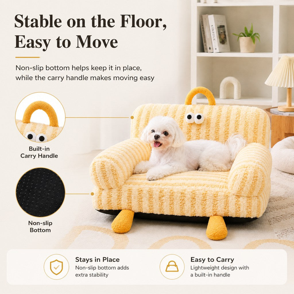 Cozy Pet Sofa Bed – Winter & All-Season Styles