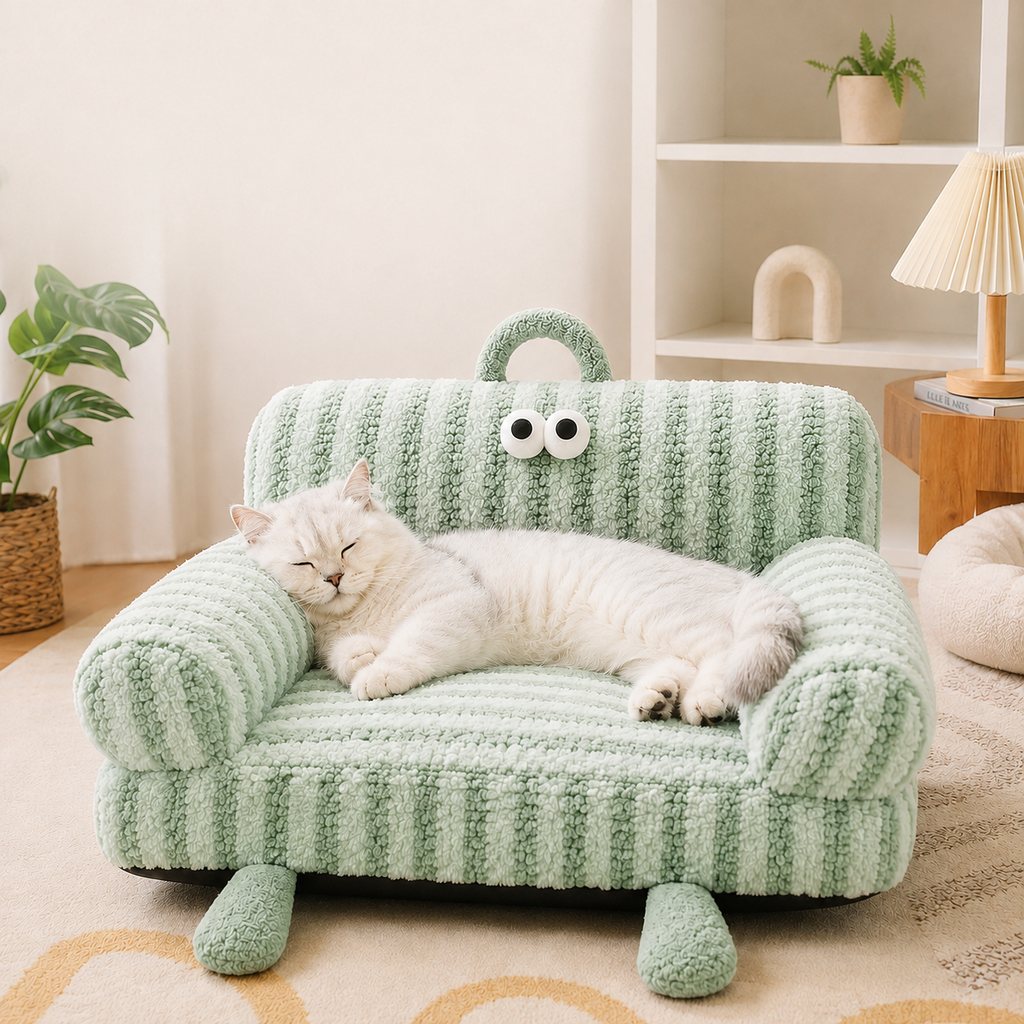 Cozy Pet Sofa Bed – Winter & All-Season Styles