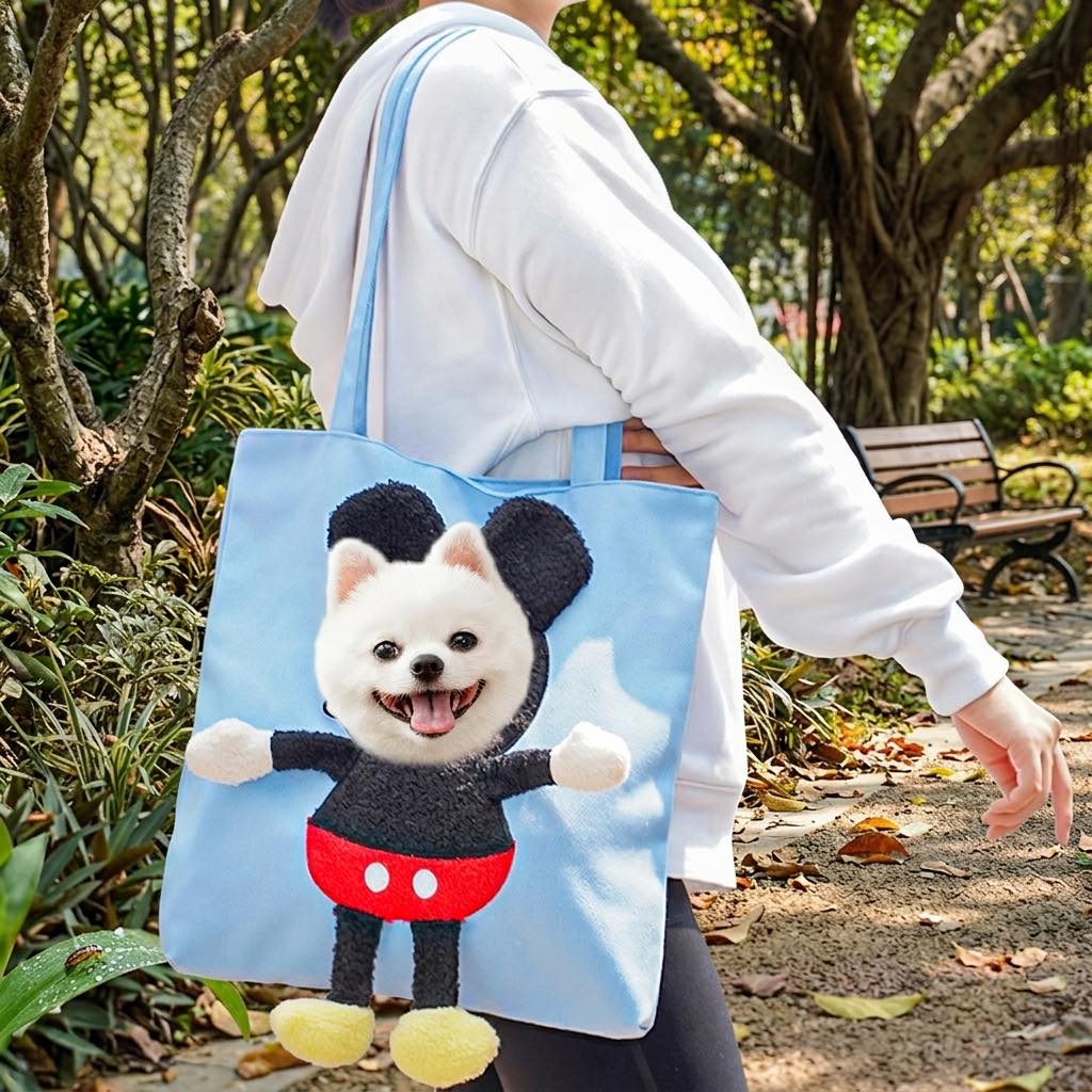 Head-Out Canvas Cat Carrier Tote – Light & Cute