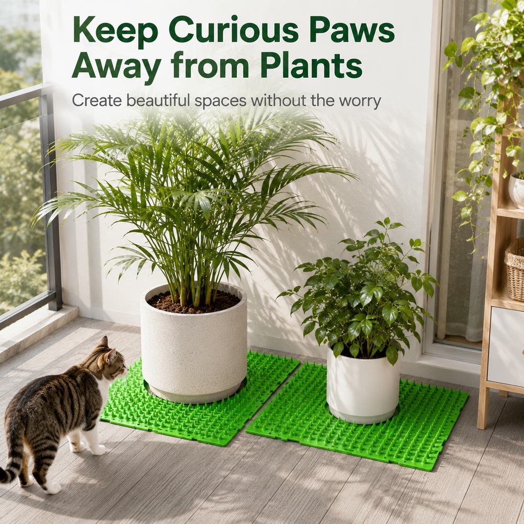 Cut-to-Fit Cat Deterrent Mat 2-Pack – Protects Furniture