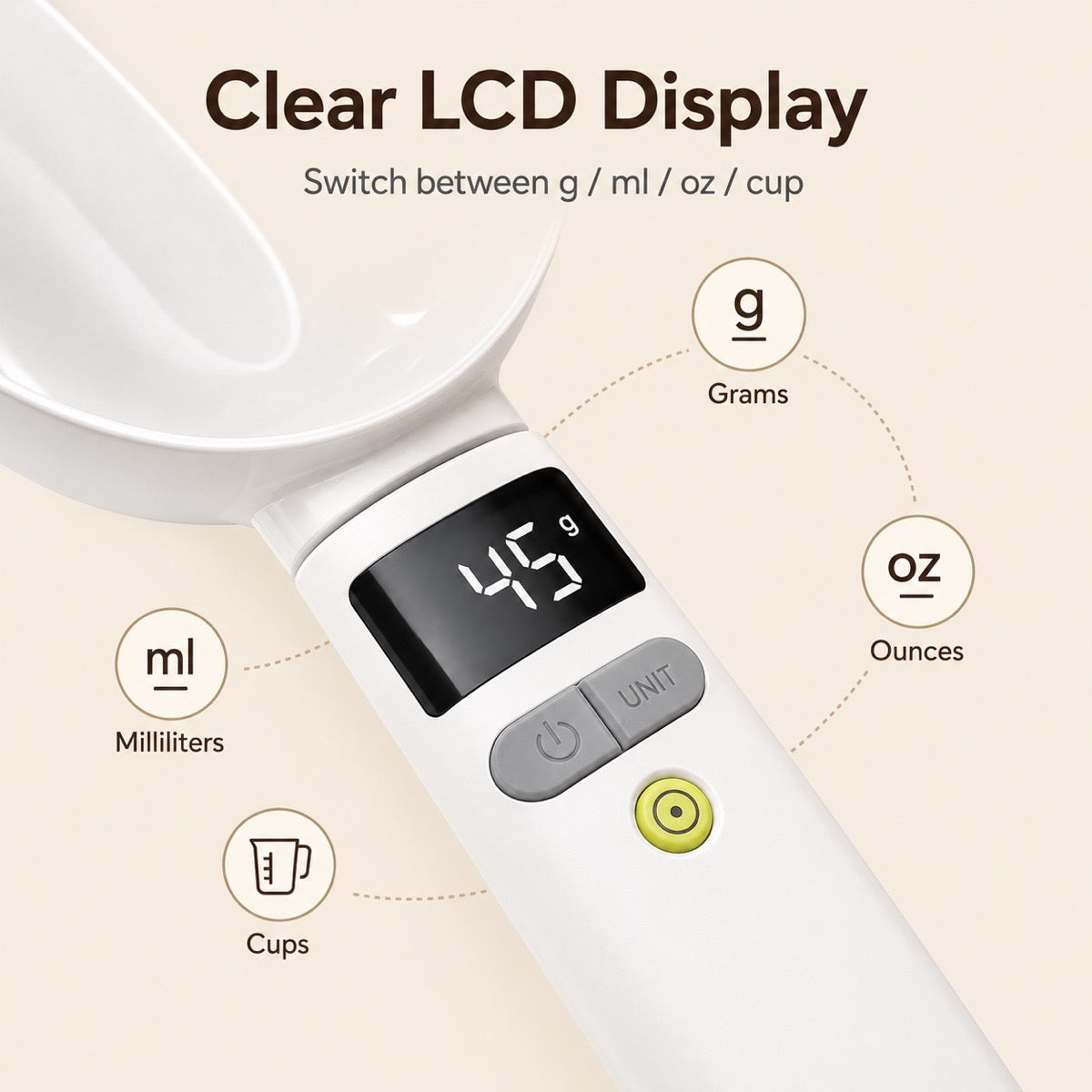 Digital Pet Food Scale Spoon – Precise Portions