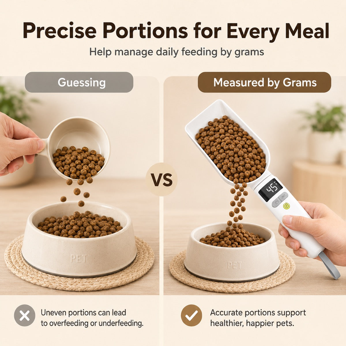 Digital Pet Food Scale Spoon – Precise Portions